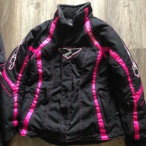 FXR Women’s Snowmobile jacket and bib pants - Size 6 on both - GUC
